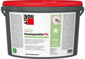 De Kalkin interieurplamuur Fix is verkrijgbaar in een emmer van 5 kg - 100% recyclebaar.