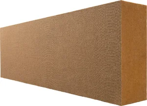 De 20 cm dikke Thermowall L houtvezelisolatieplaat is verkrijgbaar op pallets.