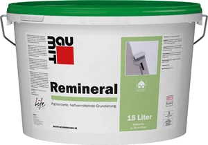 Remineral primer is verkrijgbaar in een 15 liter kunststof emmer in de kleur wit.